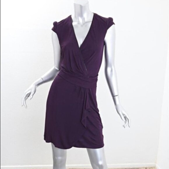 Gucci  Purple Zipper cap sleeve sheath mini dress - Picture 1 of 16